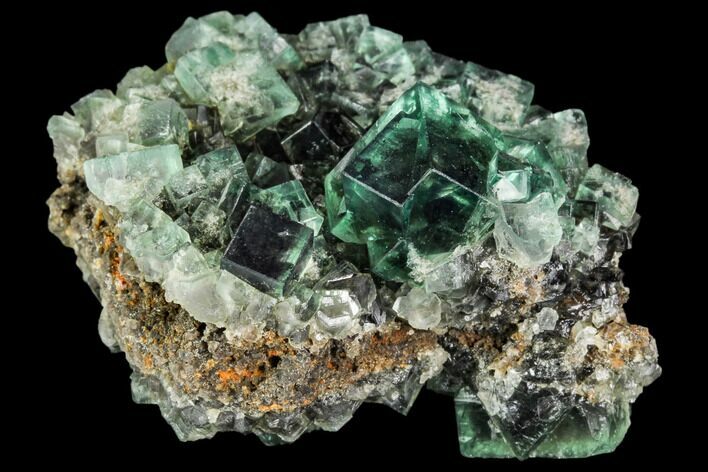 Fluorite Crystal Cluster - Rogerley Mine #106118